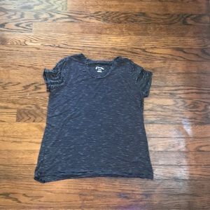 Art class black and white striped top. Youth L